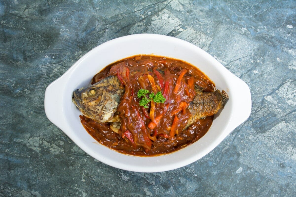 Sweet And Sour Tilapia Filipino Dish