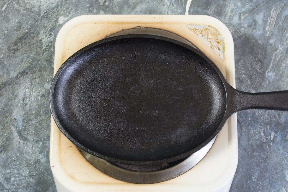 Step 10 Heat Up Sizzling Plate