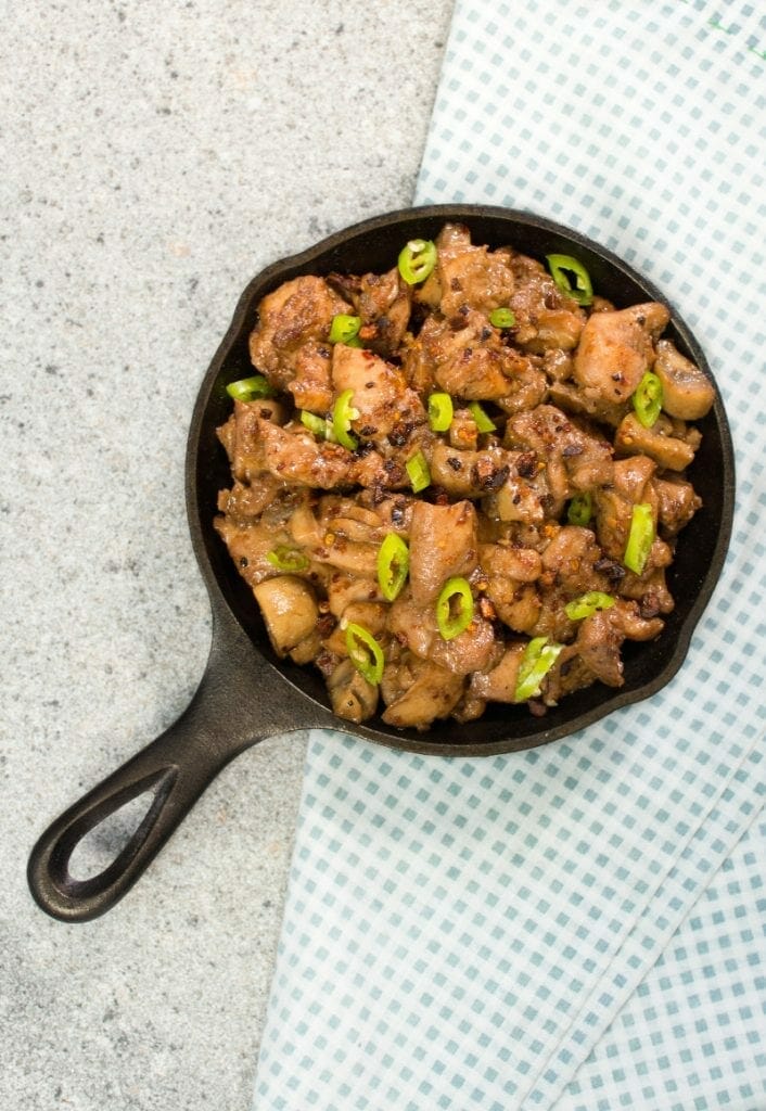 Healthy Garlic Infused Chicken Dish