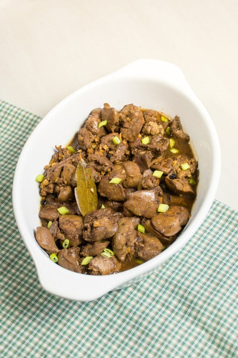 Bowl Of Cooked Adobo