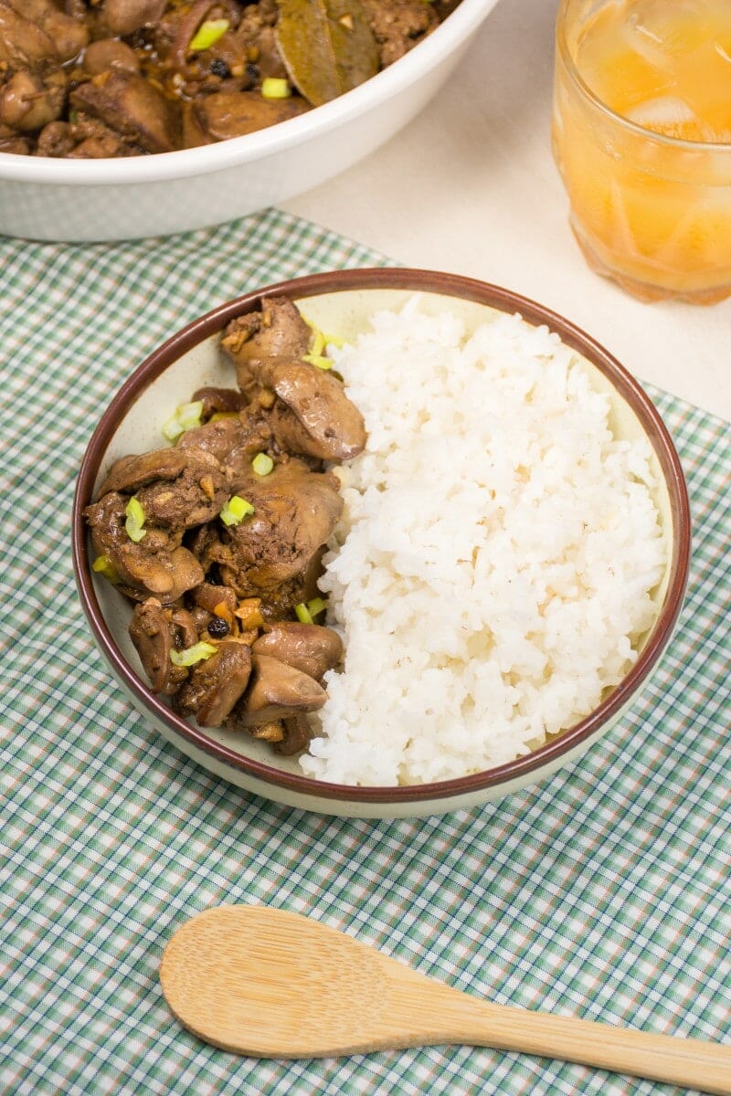 Filipino Chicken Liver Adobo Recipe