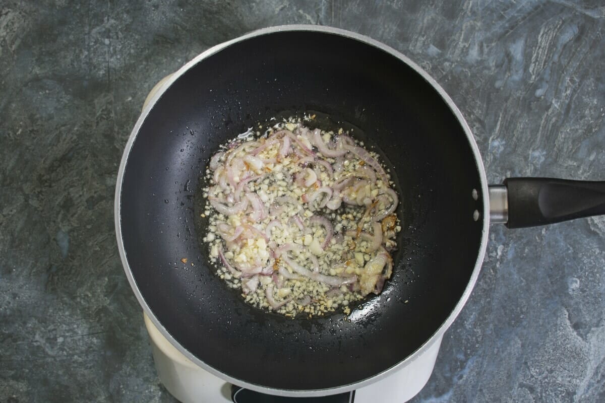 Step 2 Sauteed Onions In Oil