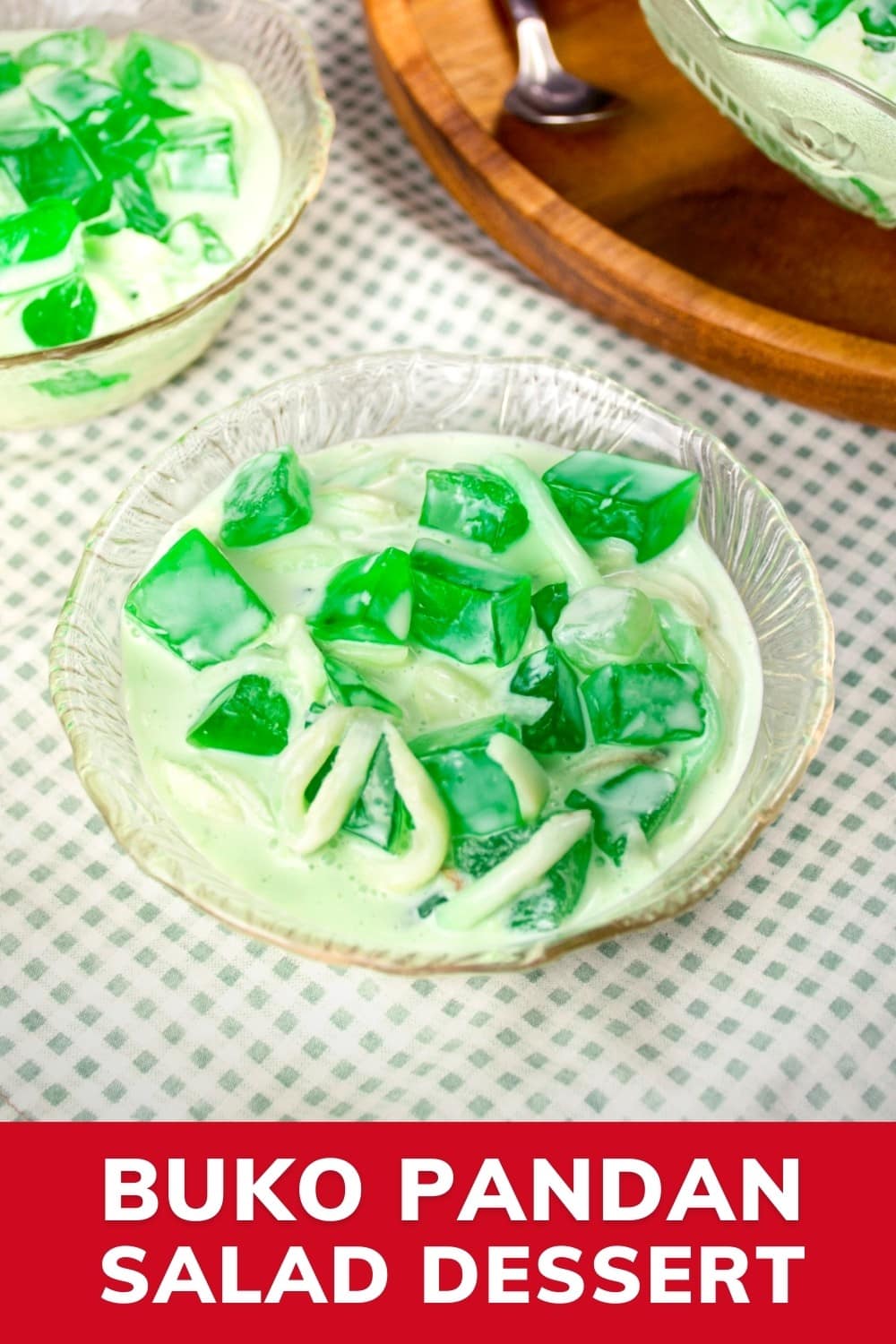 Buko Pandan Filipino Dessert Dish