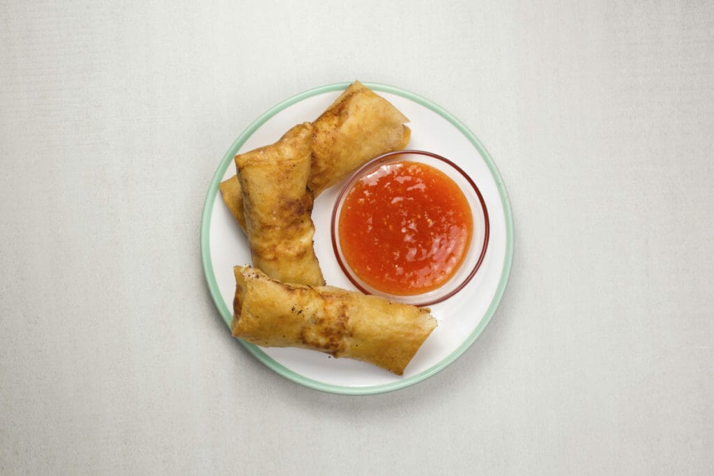 step 11 serve with dipping sauces