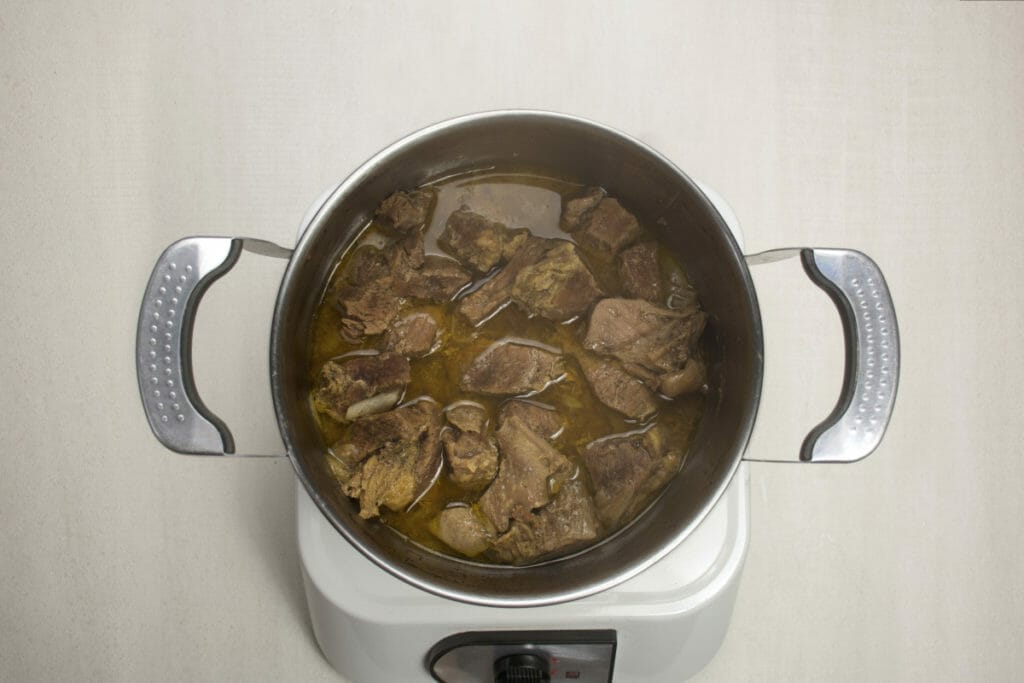step 4 simmer for 1 2 hours