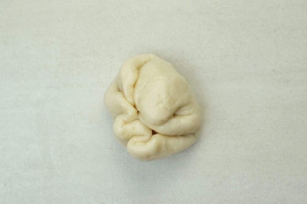 arrange step 5 pinch and close over dough ingredients