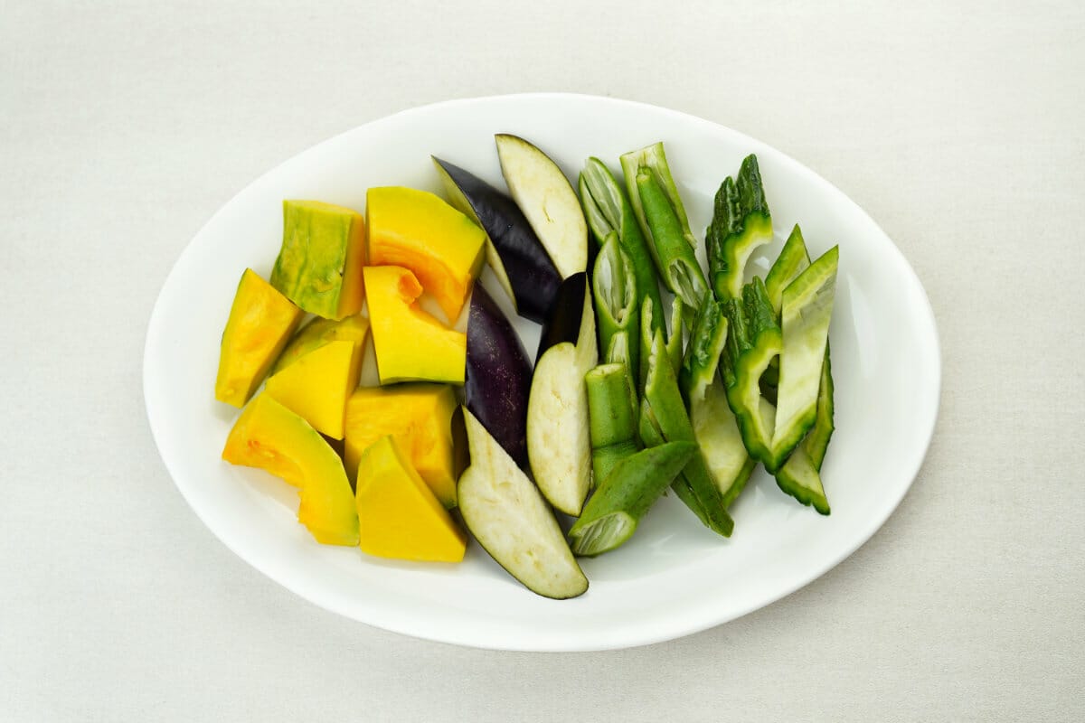 step 4 add squash and chop finely