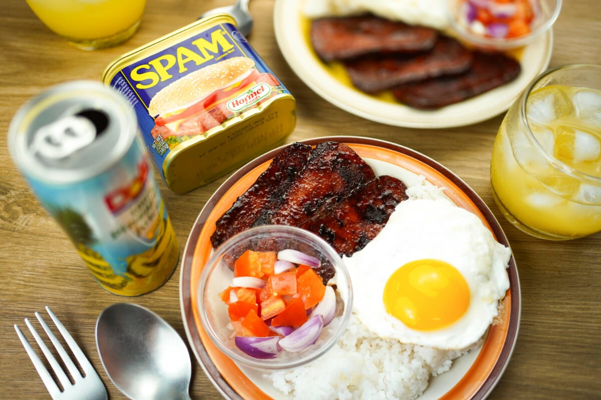 spam tocino recipe with white rice