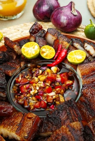 filipino pork liempo recipe final dish