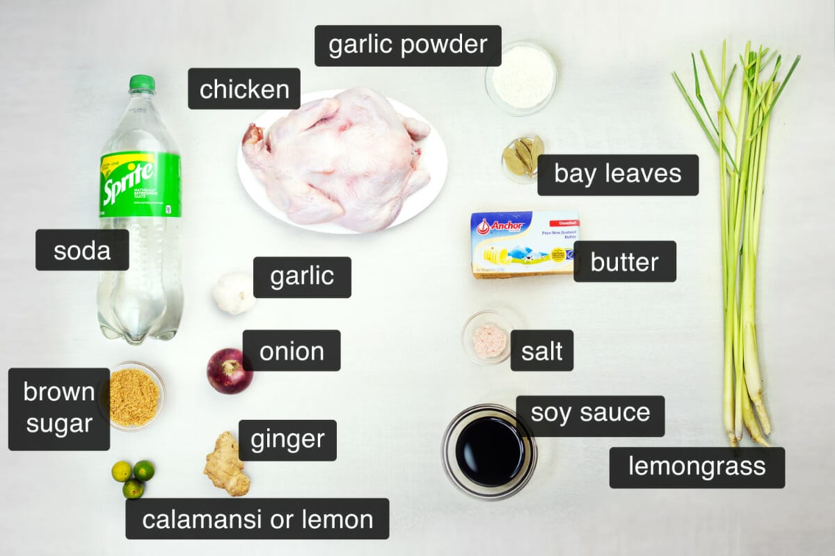 chicken lechon ingredients