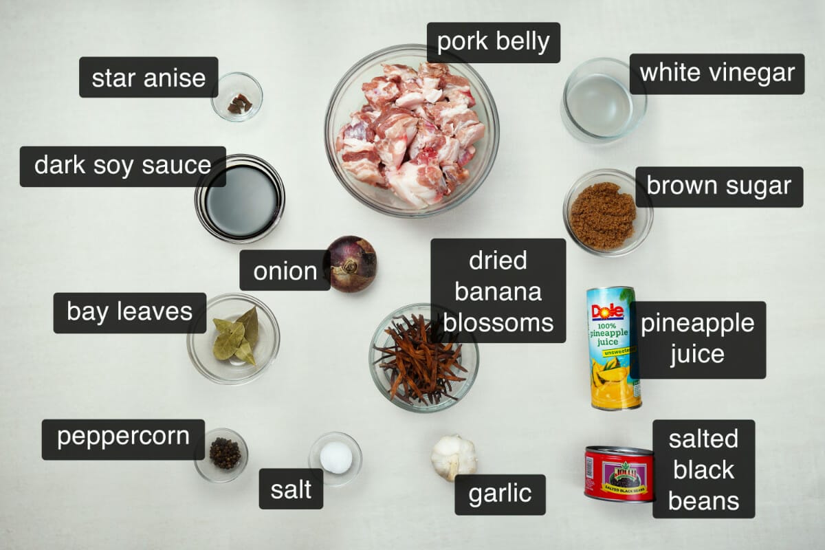 filipino pork humba recipe ingredients